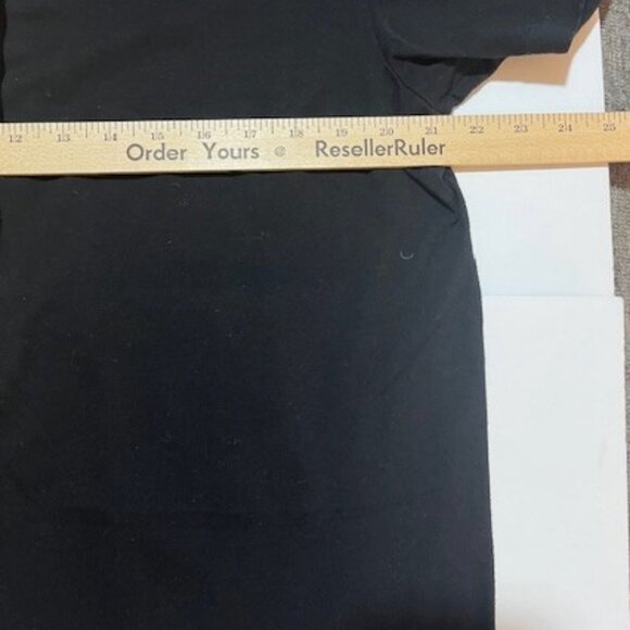 Ralph Lauren Pony Logo Men's Black Tee Shirt with Pocket Size M 100% Cotton - Picture 4 of 7